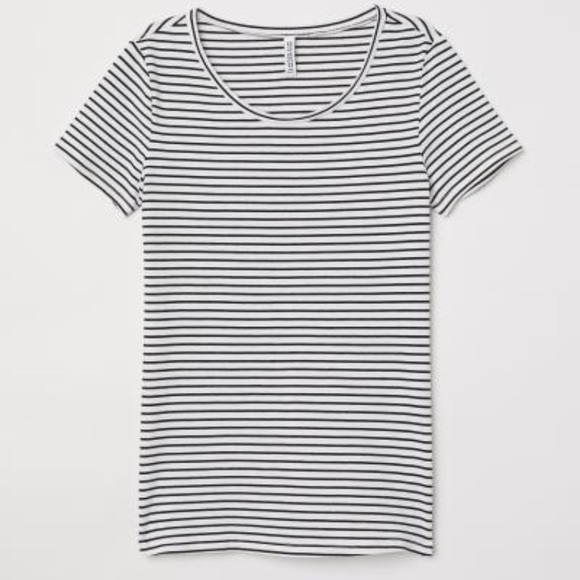 h and m basic tee